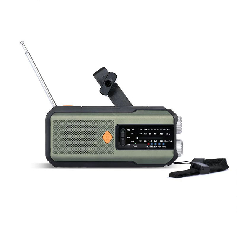 Limited-time half-price offer|Solar Hand-Crank Emergency Weather Radio