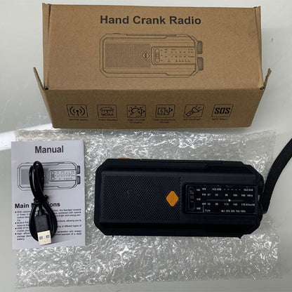 Limited-time half-price offer|Solar Hand-Crank Emergency Weather Radio