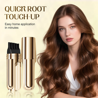 Convenient 2-in-1 Hair-Coloring Comb for Covering Gray Hair