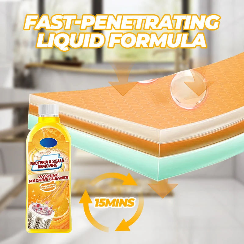 🔥LAST DAY SALE-50% OFF🎁Bacteria & Scale removing Washing Machine Cleaner