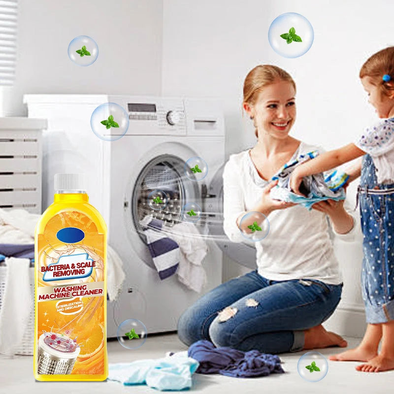 🔥LAST DAY SALE-50% OFF🎁Bacteria & Scale removing Washing Machine Cleaner