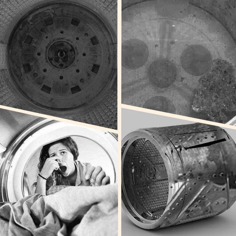 🔥LAST DAY SALE-50% OFF🎁Bacteria & Scale removing Washing Machine Cleaner