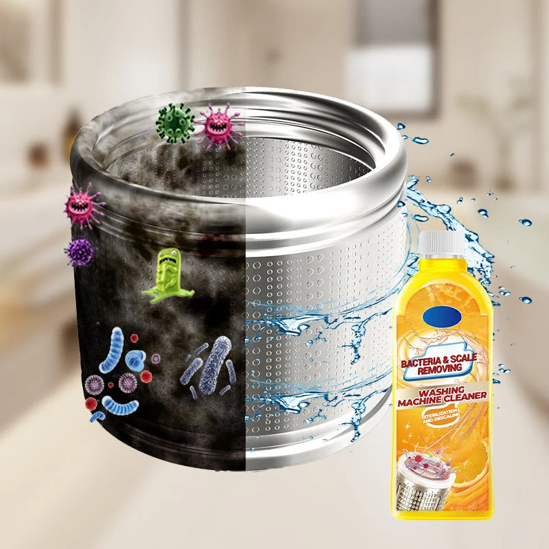 🔥LAST DAY SALE-50% OFF🎁Bacteria & Scale removing Washing Machine Cleaner
