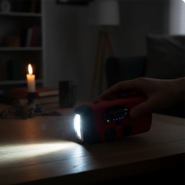⚡Limited-time 50%OFF🍛Multifunctional Portable Solar Emergency Radio – Power Bank, Hand Crank & Weather Alert for Outdoor & Crisis Preparedness