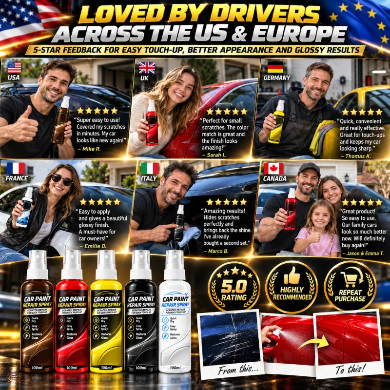 💕Buy 1 Get 1 Free🎁🚗Car Scratch Repair Spray