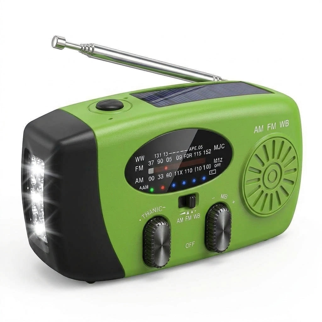⚡Limited-time 50%OFF🍛Multifunctional Portable Solar Emergency Radio – Power Bank, Hand Crank & Weather Alert for Outdoor & Crisis Preparedness