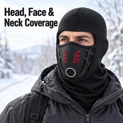 🥶🖤Men’s Winter Balaclava – Full Face & Neck Coverage