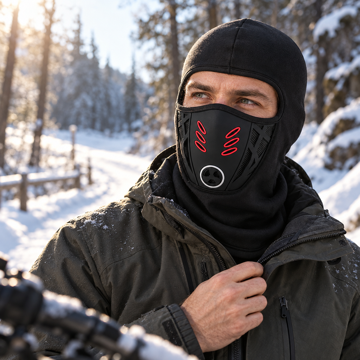 🥶🖤Men’s Winter Balaclava – Full Face & Neck Coverage