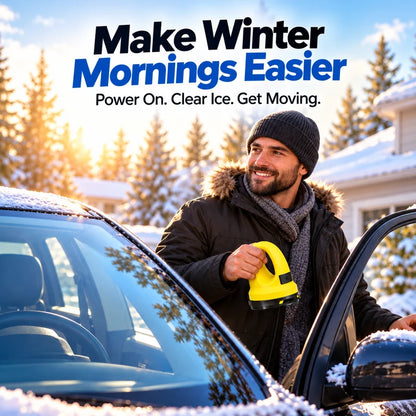 🔥LAST DAY SALE-50% OFF🎁USB Rechargeable Electric Ice Scraper