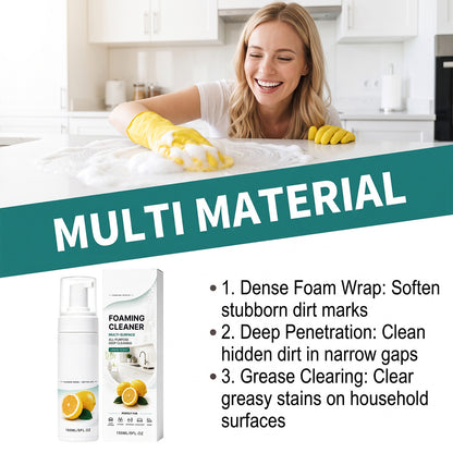 ⏳Buy one get one free for a limited time⏰Multi-Surface Foaming Cleaner