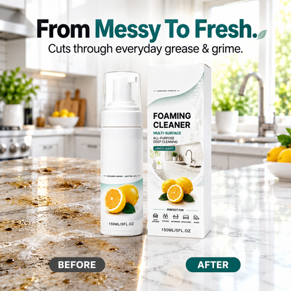 ⏳Buy one get one free for a limited time⏰Multi-Surface Foaming Cleaner