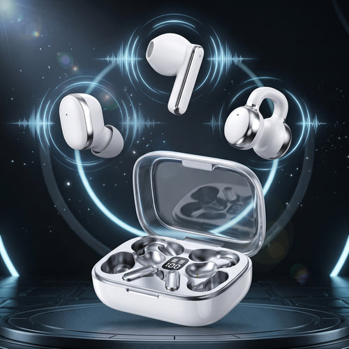 🔥 Limited-time 50% off! 🔥【Six Earphones】Semi-in-ear high-quality, long-lasting battery life new bone conduction Bluetooth earphones