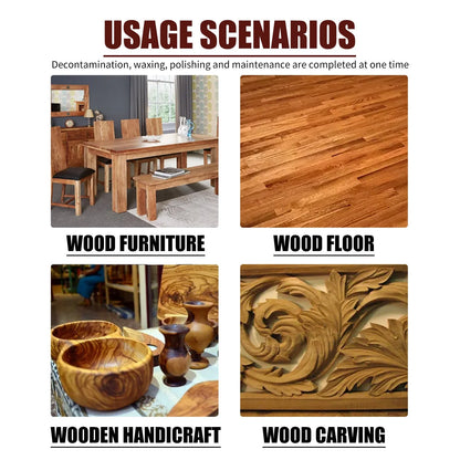 🥳2026 HOT SALE💞🔥Buy 1 Get 1 Free 🔥🧰🛠️Wood Cleaner & Polish - Comes with Premium Brush