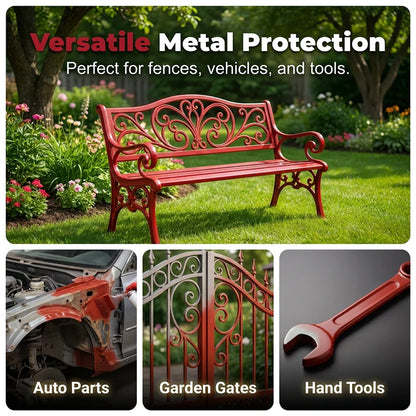 🥳HOT SALE🥳💞Rust Converter –2-in-1 weather-resistant Rust Converter Metallic Paint✅