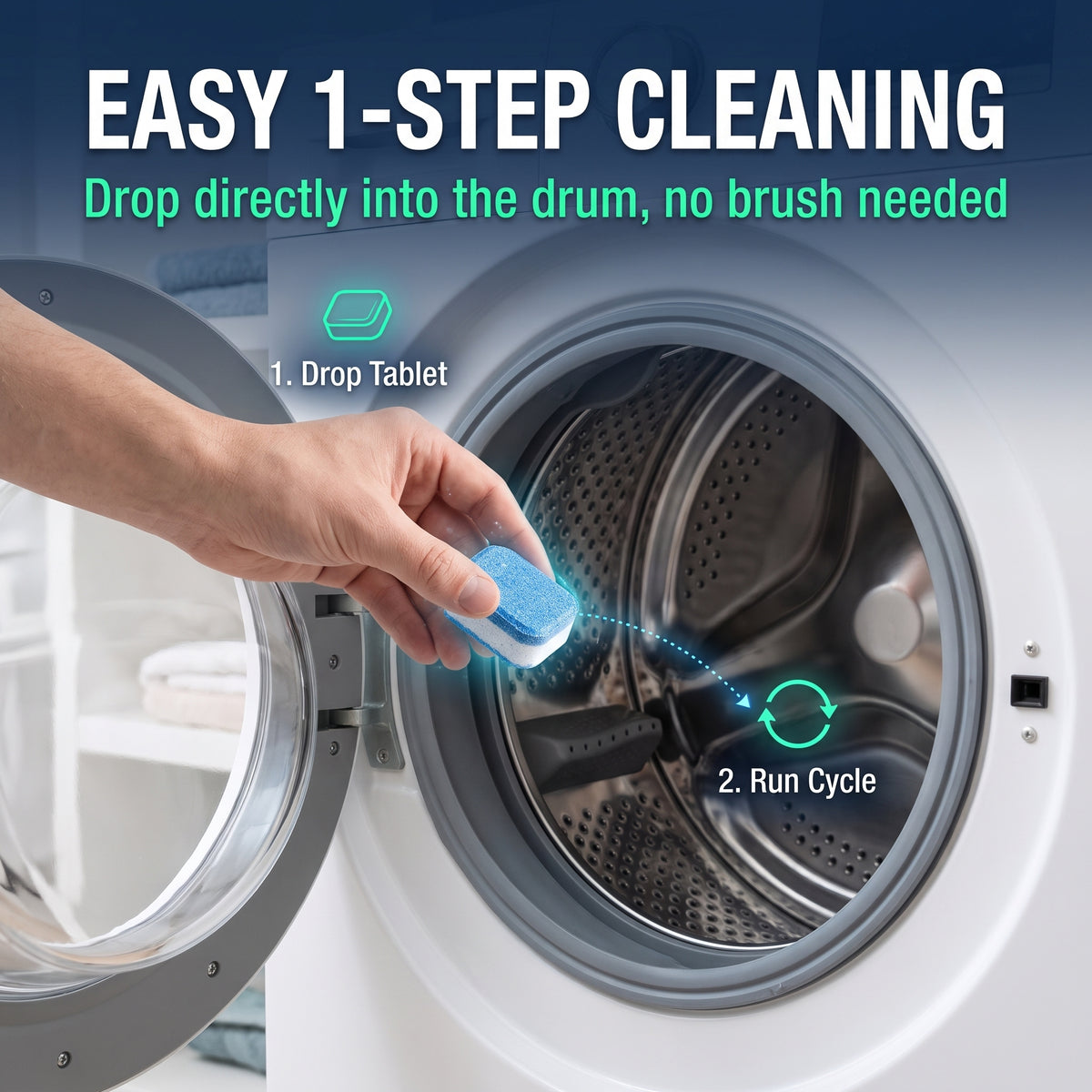 🔥LAST DAY SALE 50% OFF 🔥 Washing machine cleaner
