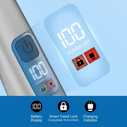 ⚡Limited-time 50%OFF🍛3-in-1 Men's Shaver Multifunctional Magnetic Head Replacement Shaving Set