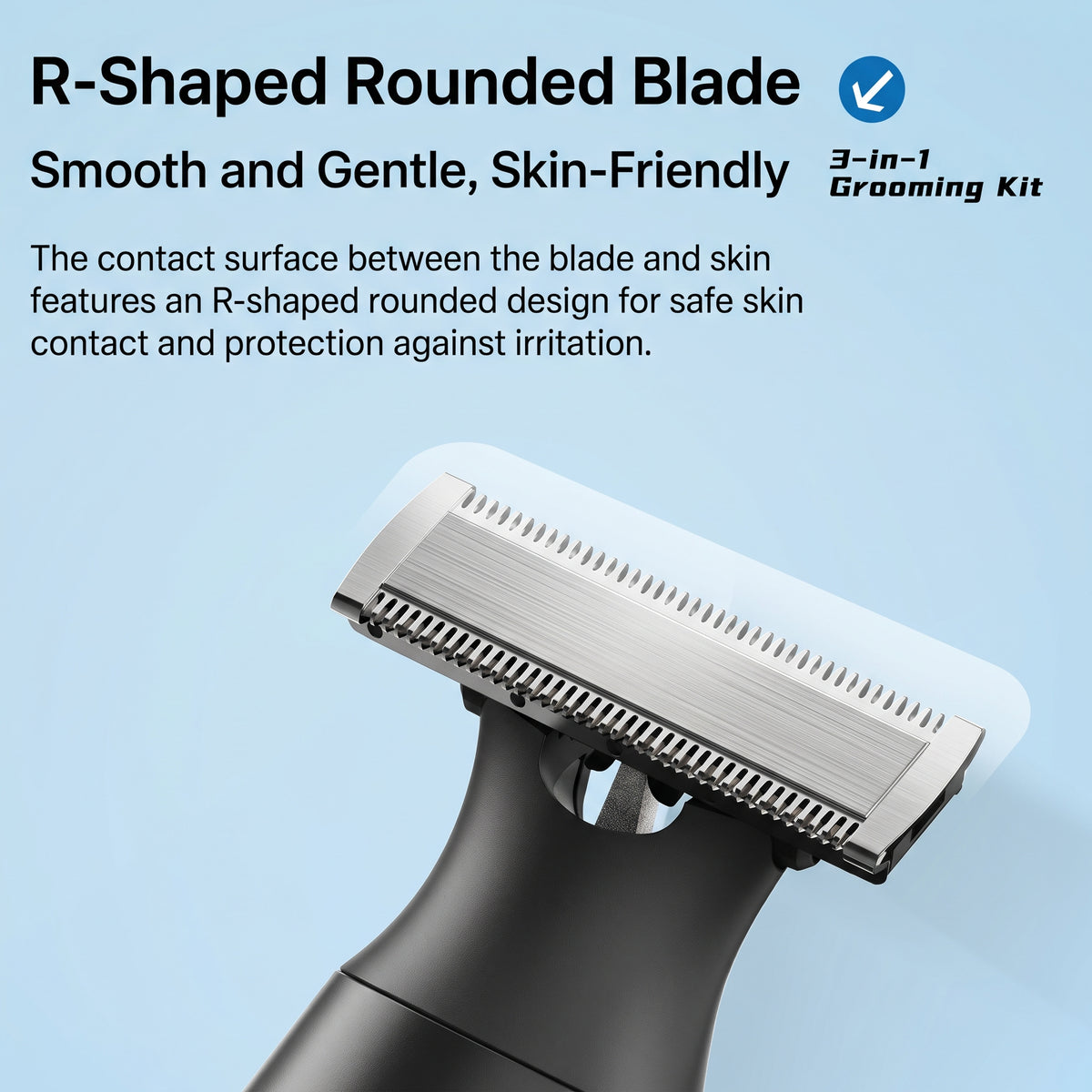 ⚡Limited-time 50%OFF🍛3-in-1 Men's Shaver Multifunctional Magnetic Head Replacement Shaving Set