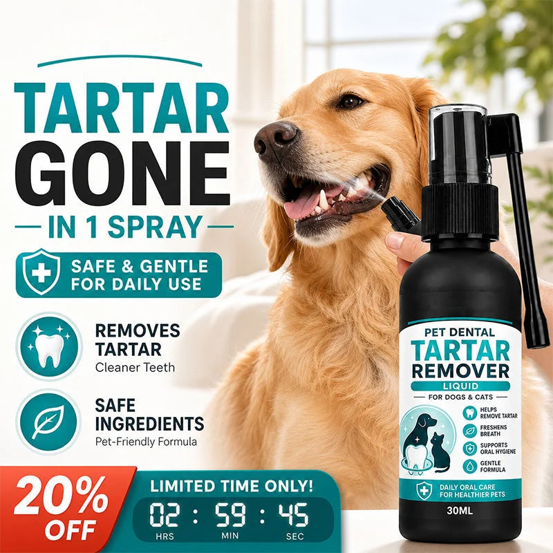 🏆 Last day for 50% off! 🐾 Buy one, get one free 🎁 Gentle Dental Spray for Pets