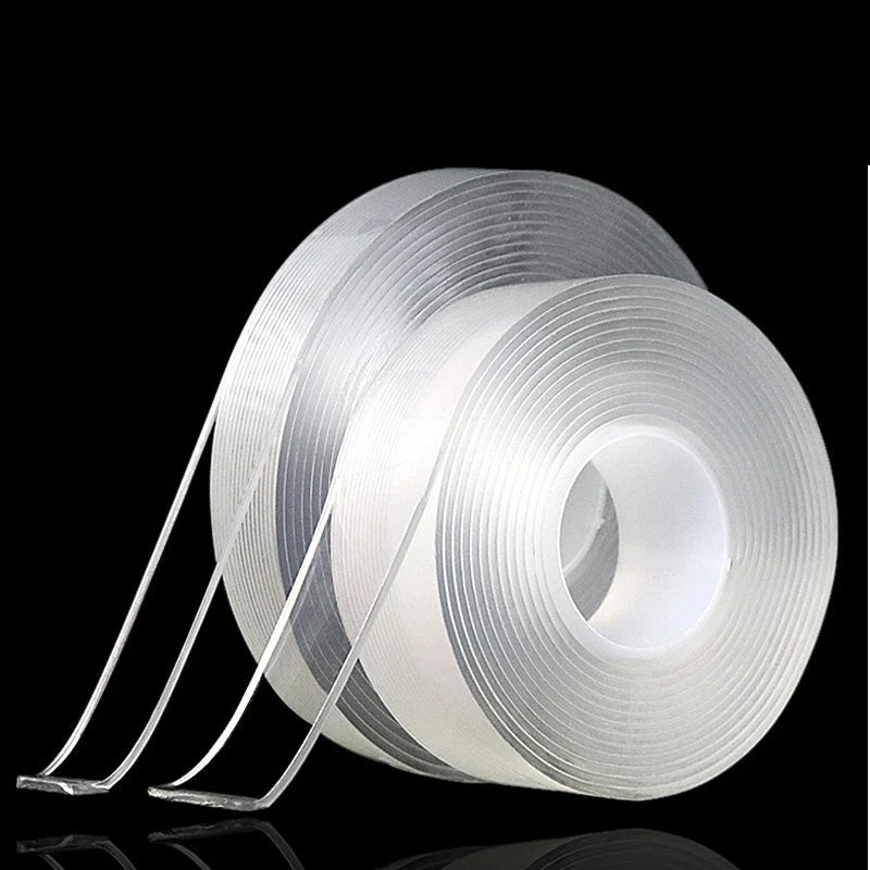 Stick Anything Instantly! Washable Nano Double-Sided Tape