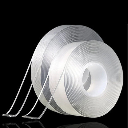 Stick Anything Instantly! Washable Nano Double-Sided Tape