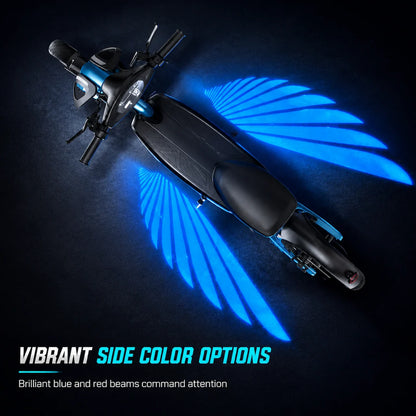 🏍️🔥Motorcycle LED Angel Wings Ground Projection Lights