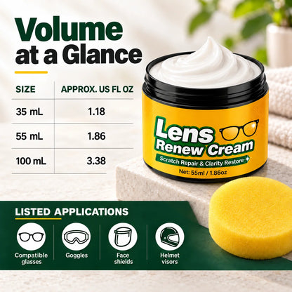 👓 Limited-Time Buy 1, Get 1 Free ✨ Lens Scratch Repair Paste Kit (includes sponge)