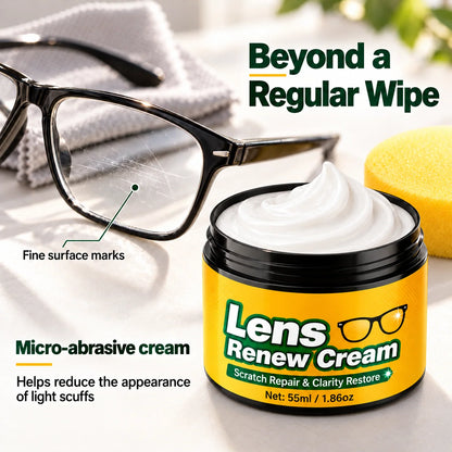 👓 Limited-Time Buy 1, Get 1 Free ✨ Lens Scratch Repair Paste Kit (includes sponge)