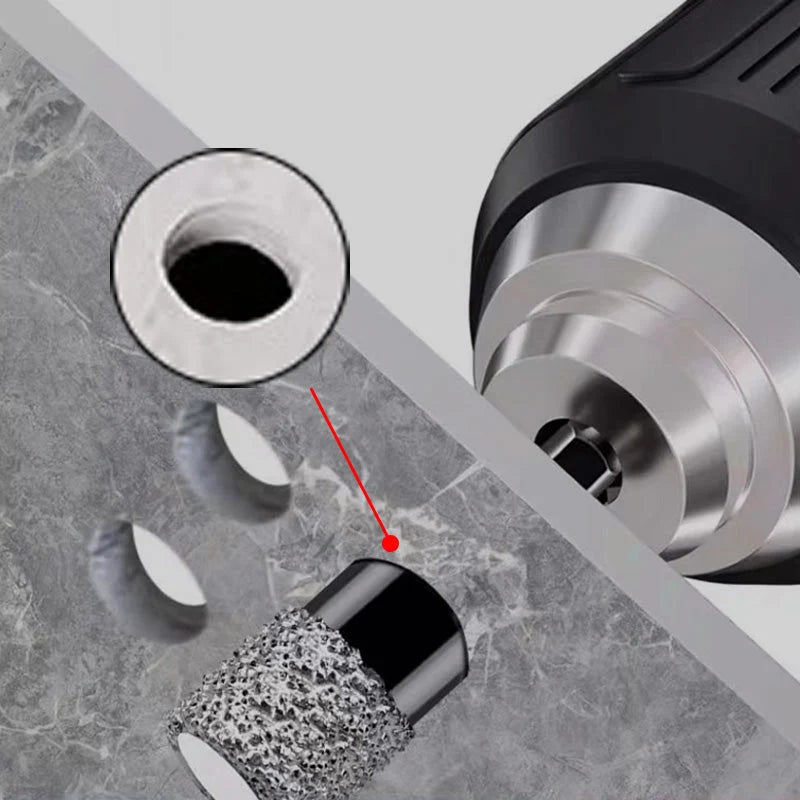 💞50K+ SOLD!🪚🛡️ 50% OFF! Diamond Drill Bits Set – 5‑16mm sizes, hex shank fits most drills. Dry or wet use – smooth, precise holes every time! 💎💪
