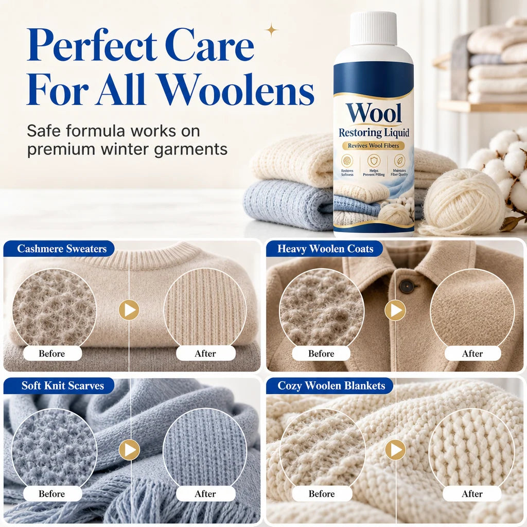 💕Buy 1 Get 1 Free🎁Cashmere Sweater Fiber Care and Repair Agent