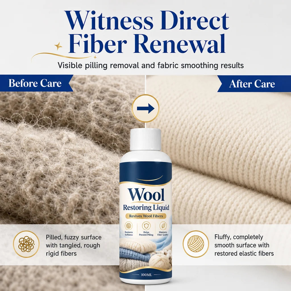 💕Buy 1 Get 1 Free🎁Cashmere Sweater Fiber Care and Repair Agent