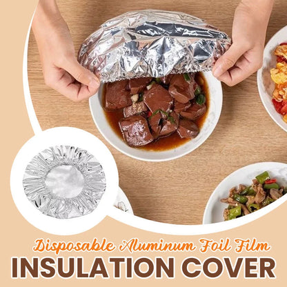 Limited-Time Half-Price Offer 🍽️ Reusable Aluminum Food Cover