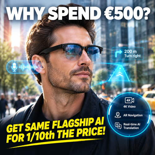 🔥 Why spend €500 on big-name brands? Enjoy the exact same flagship AI capabilities at just 1/10th of the price!
