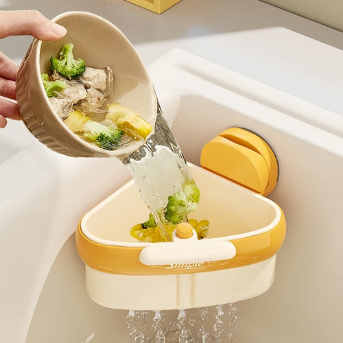 ⏰Limited Days-Up to 50% Off🔥Suction Cup Sink Corner Rack