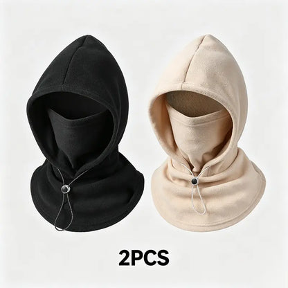🔥Buy 1 Get 1 Free🔥2-in-1 Flannel Mask & Hat | Windproof Thermal Neck Visor Hat for Cycling 🚴