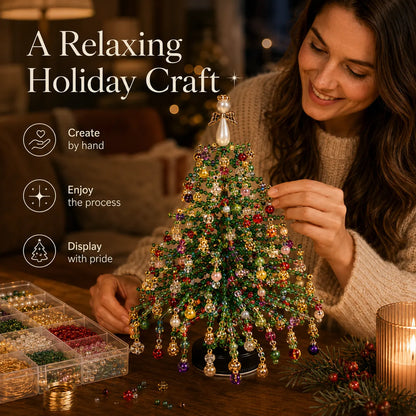 💥Christmas Hot Sale !!! 🎄✨ DIY Beaded Christmas Tree Kit