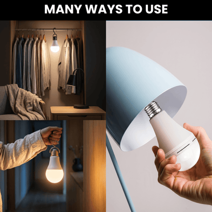 💡🛋️ 3PC Set – Rechargeable Emergency Light Bulbs