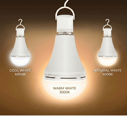 💡🛋️ 3PC Set – Rechargeable Emergency Light Bulbs