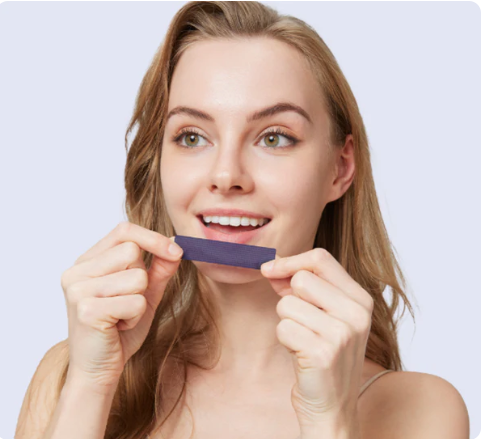 Teeth Whitening Strips Kit | PortableDental Whitening Strips | ReducedSensitivity White Strips for Home Use