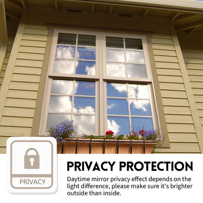 ✨One-Way Mirror Window Privacy Film – Daytime Privacy, UV Protection & Heat Control