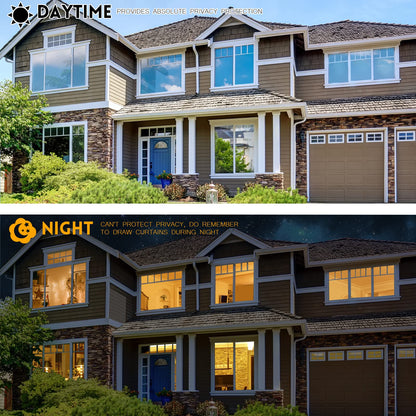✨One-Way Mirror Window Privacy Film – Daytime Privacy, UV Protection & Heat Control