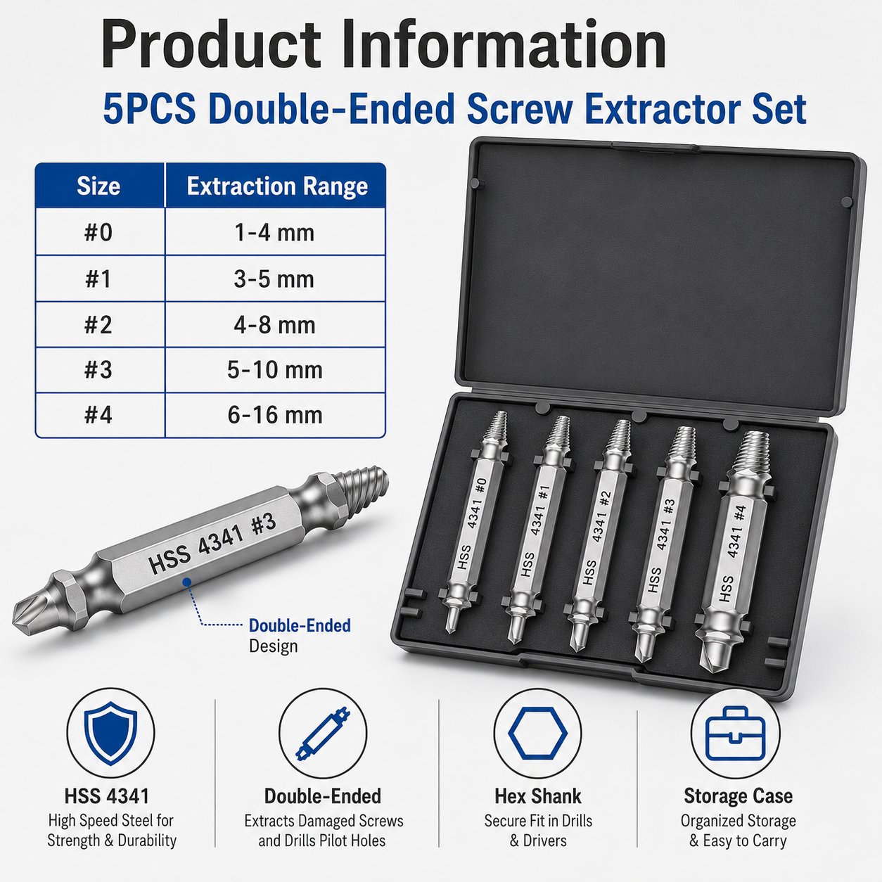 🔥Limited-time 50% off✨Double-head Broken Wire Extractor
