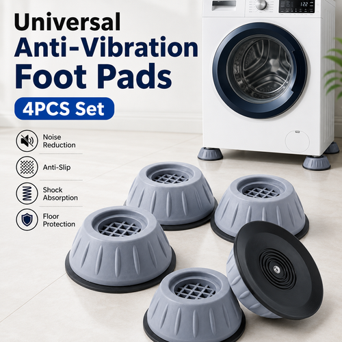 🔥Limited-time 50% off offer✨Universal washing machine feet mats (4-pack)