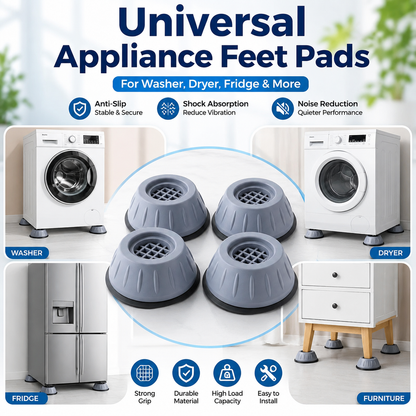 🔥Limited-time 50% off offer✨Universal washing machine feet mats (4-pack)