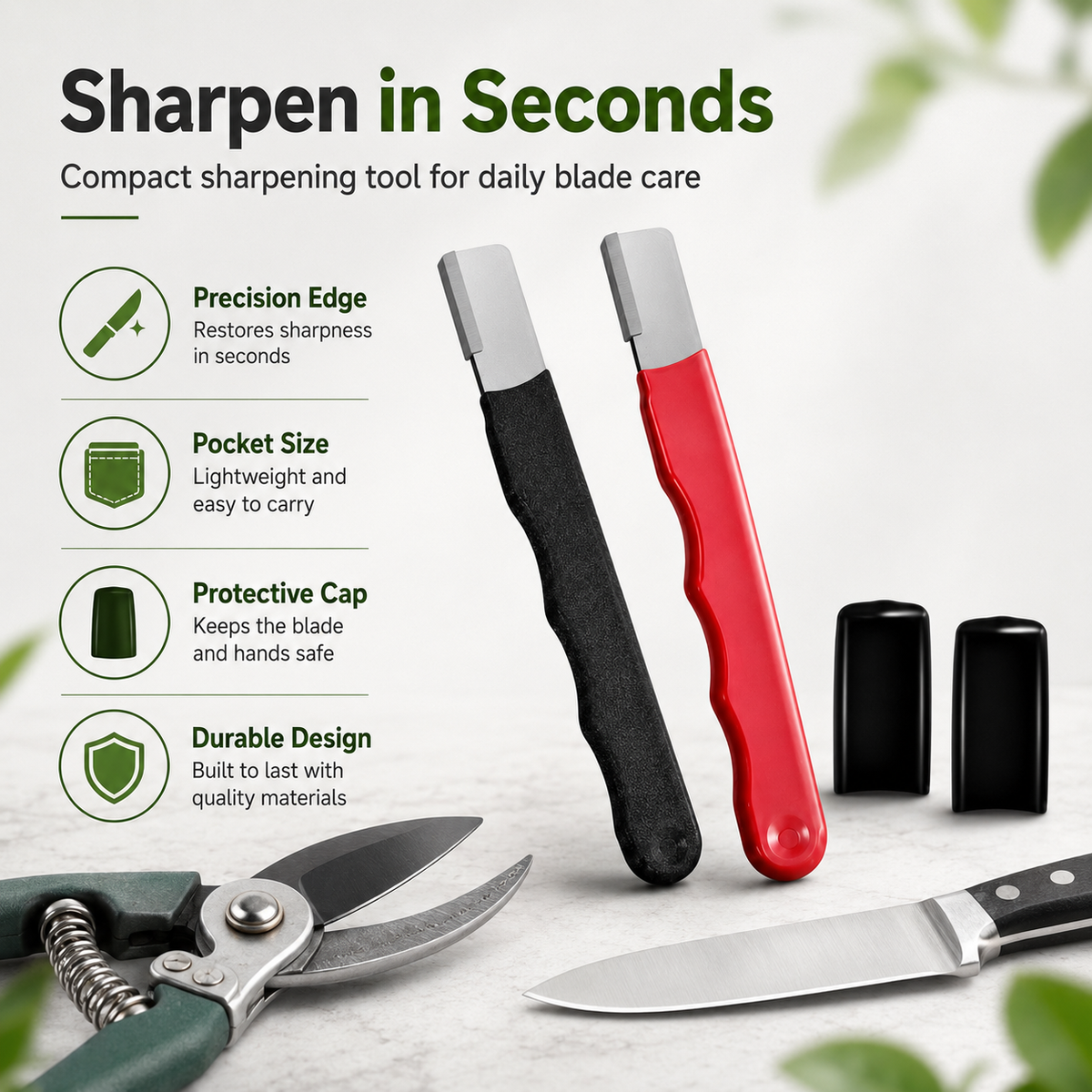 🔪2-Pack Professional Kitchen Knife Sharpener