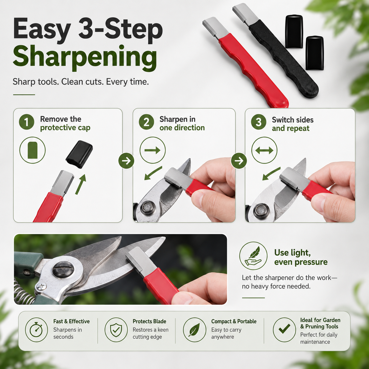 🔪2-Pack Professional Kitchen Knife Sharpener