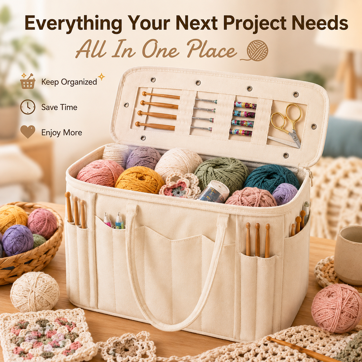 🧶👜Personalized crochet bag