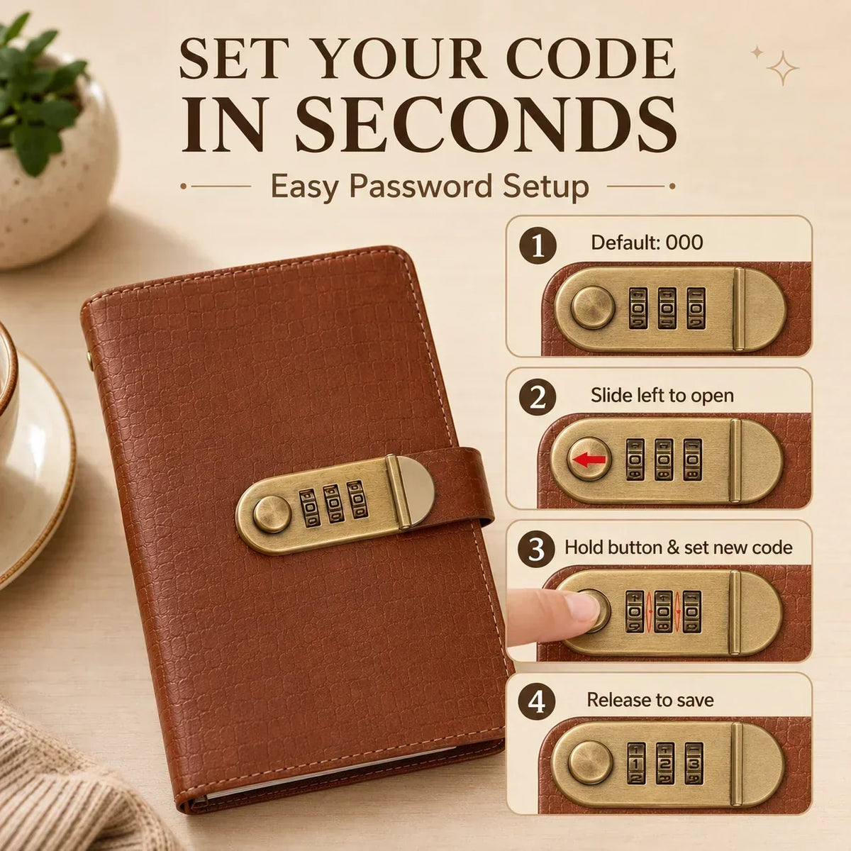 🔐Locking Banknote Collection Booklet | Holds 100 Bills