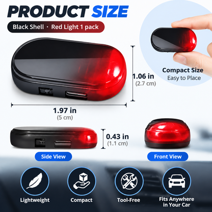 Buy 1 Get 1 Free🚨 Solar-Powered Anti-Theft Car Alarm & Warning LED Light