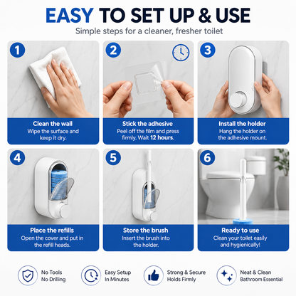 🎁New Arrival 50% OFF💥 No-Touch Toilet Cleaner