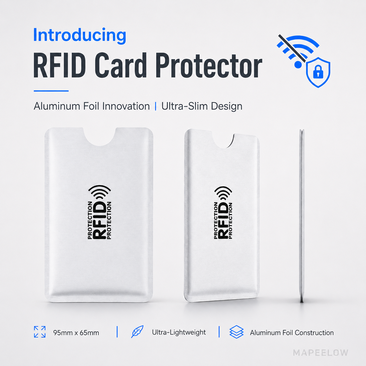💰RFID Blocking Sleeves for Credit Cards-3PCS